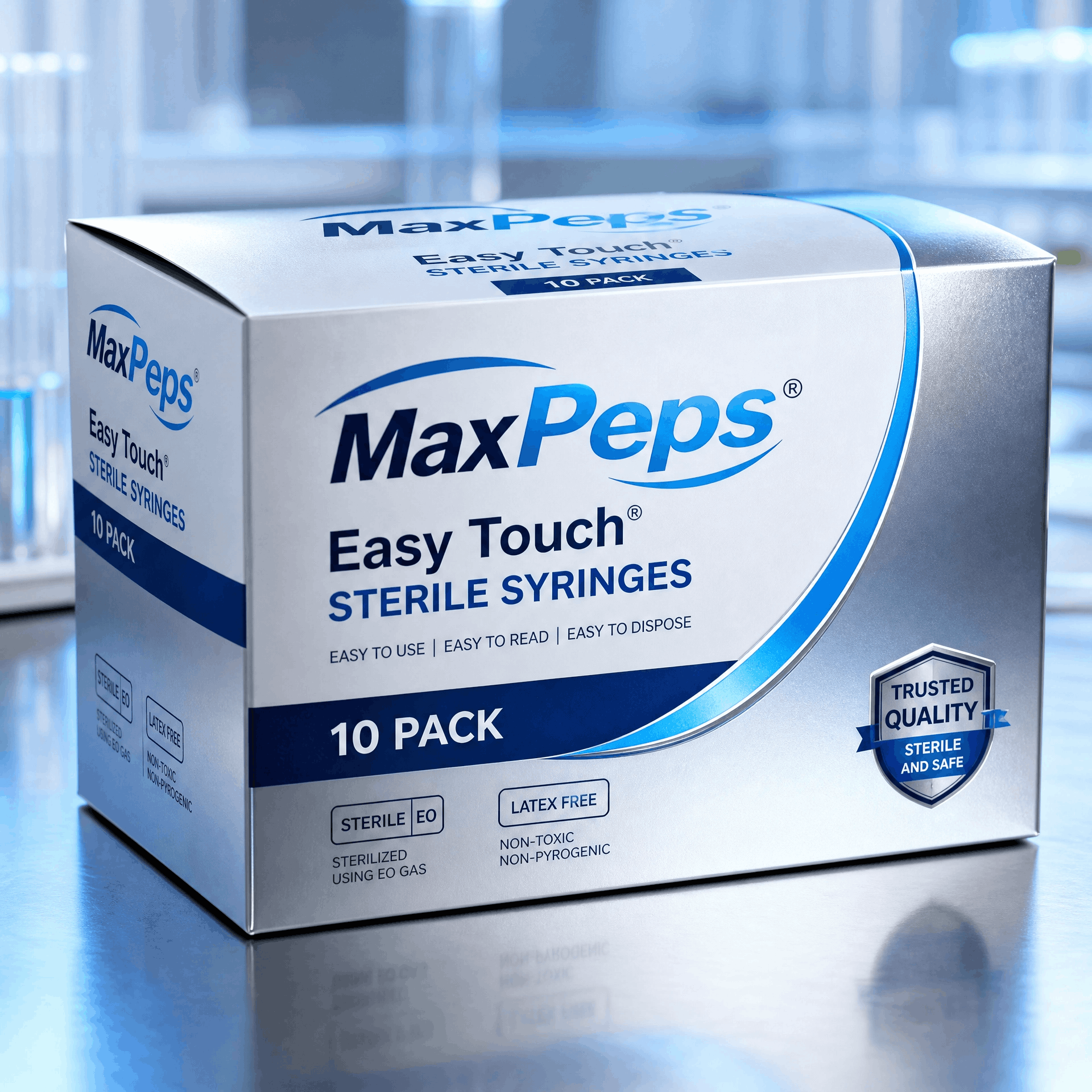 Easy Touch Sterile Syringes 10 Pack